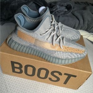 Mens Size 9.5 Adidas Yeezy Boost 350 V2 Low Israfil FZ5421 Worn Once